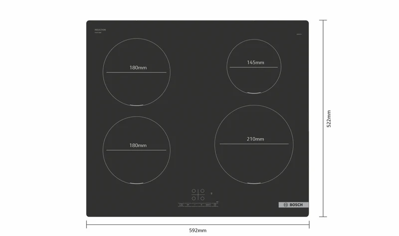Bosch Series 4 60cm Induction Cooktop