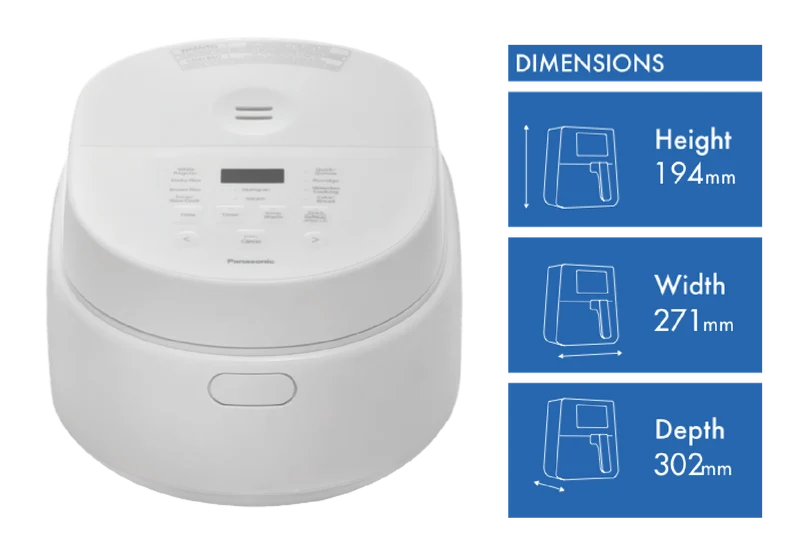 Panasonic Premium 5.5 Cup Rice And Multi Cooker