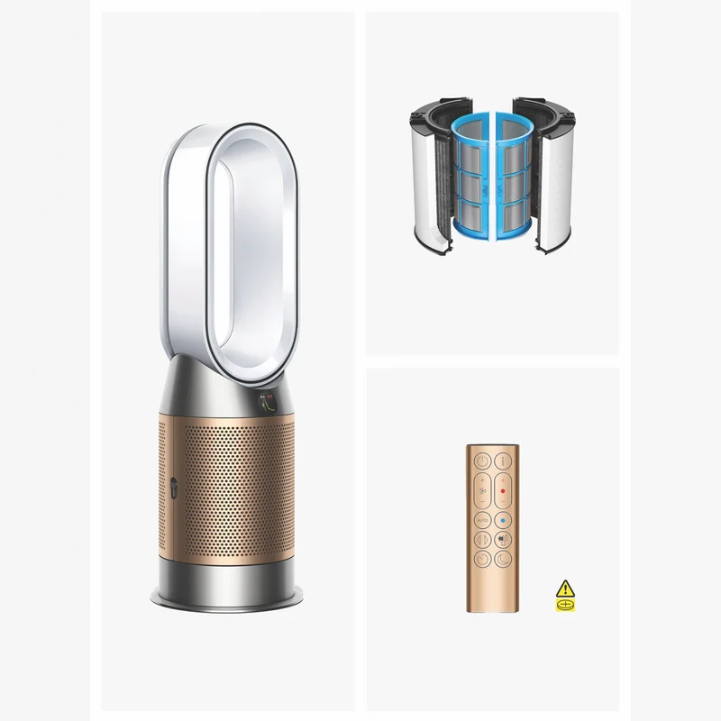 Dyson HP12 Purifier Hot + Cool De-Nox White/Gold