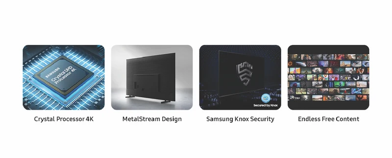 Samsung 55" U8500F Crystal UHD 4K Smart TV 2025