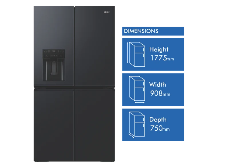 Haier 601L Quad Door Refrigerator