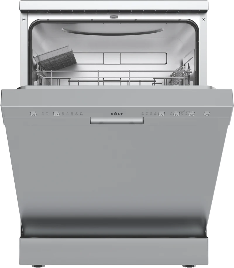 Solt 60cm Freestanding Dishwasher, Stainless Steel