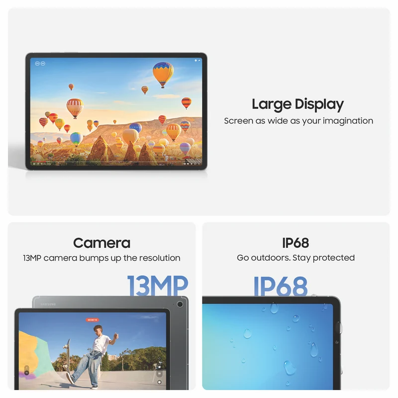 Samsung Tab S10 FE+ Wi-Fi 12GB 256GB - Grey
