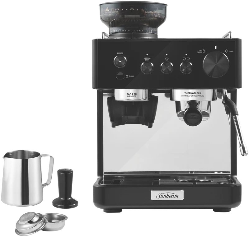 Sunbeam Origins Classic Espresso Coffee Machine Black