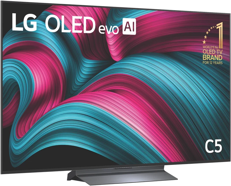 LG 55" OLED EVO C5 AI UHD 4K Smart TV 2025