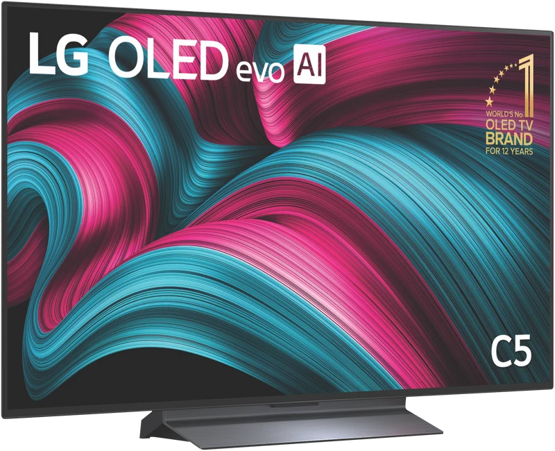 LG 48" OLED EVO C5 AI UHD 4K Smart TV 2025