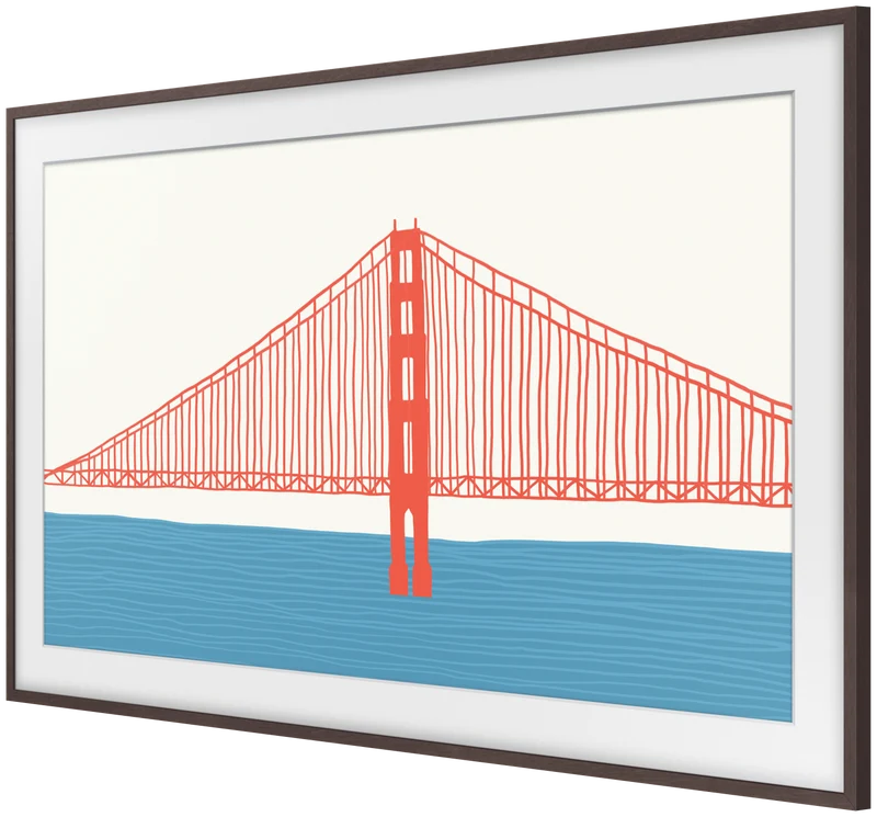 Samsung Modern Frame for 50" Frame TV Brown