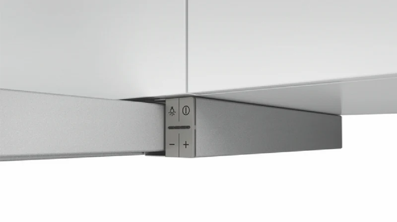 Bosch Series 4 90cm Slideout Rangehood, Silver Metallic