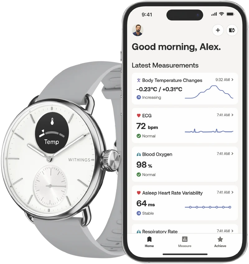 Withings Scanwatch 2 38mm - White