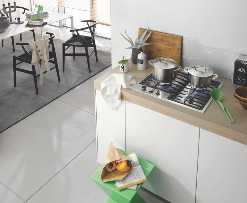 Miele 60cm 3 Burner Gas Cooktop Stainless Steel