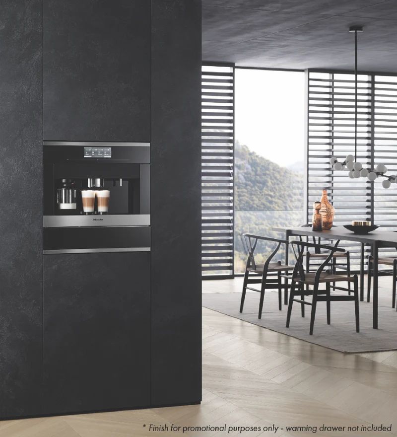 Miele PureLine CleanSteel Built-In Coffee Machine