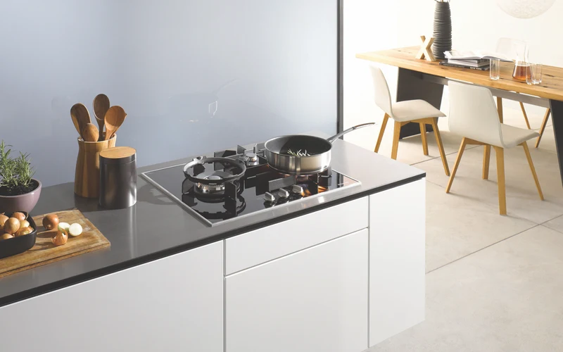 Miele 63cm 3 Burner Gas Cooktop Ceramic Glass