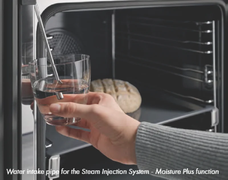 Miele 60cm Pyrolytic Oven with Rapid Cooling and Crisp Function Obsidian Black