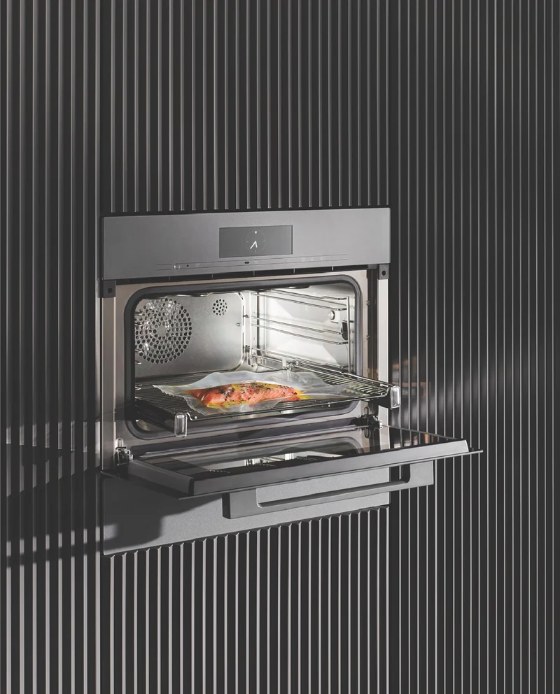 Miele Handleless Built-in Vacuum Sealing Drawer Obsidian Black