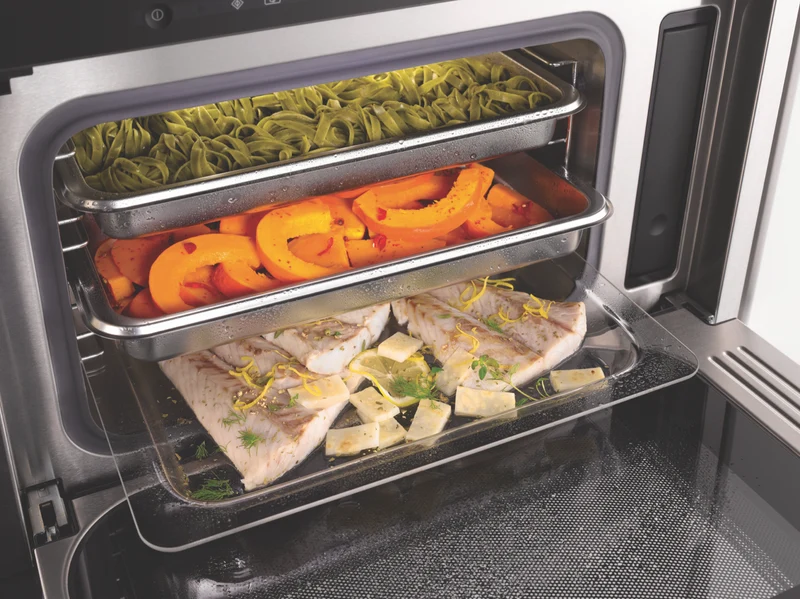 Miele 45cm Steam Oven with DualSteam Technology and Automatic Cooking Programmes Graphite Grey