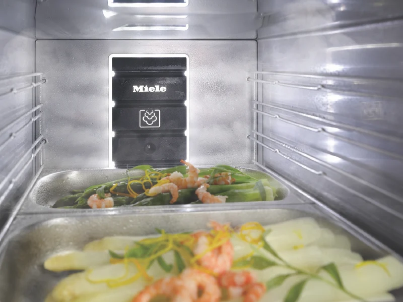 Miele 45cm Steam Oven with DualSteam Technology and Automatic Cooking Programmes Graphite Grey