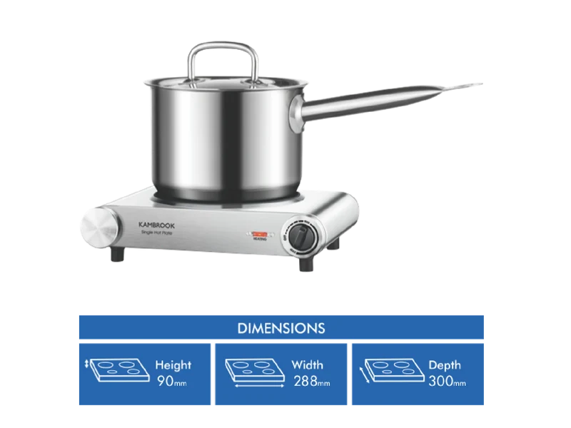 Kambrook Portable Single Ceramic Hotplate