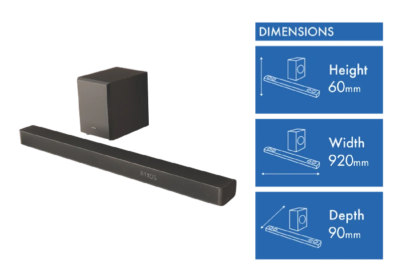 Hisense 3.1 Ch Dolby Atmos 280W Soundbar