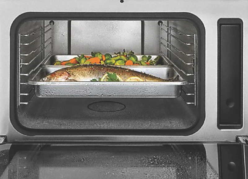 Miele 45cm Steam Oven with DualSteam Technology and Automatic Cooking Programmes Obsidian Black
