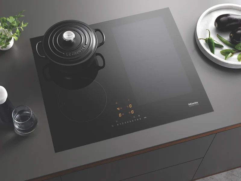 Miele 62cm Induction Cooktop with 1 PowerFlex Cooking Zone and Wi-Fi Connectivity