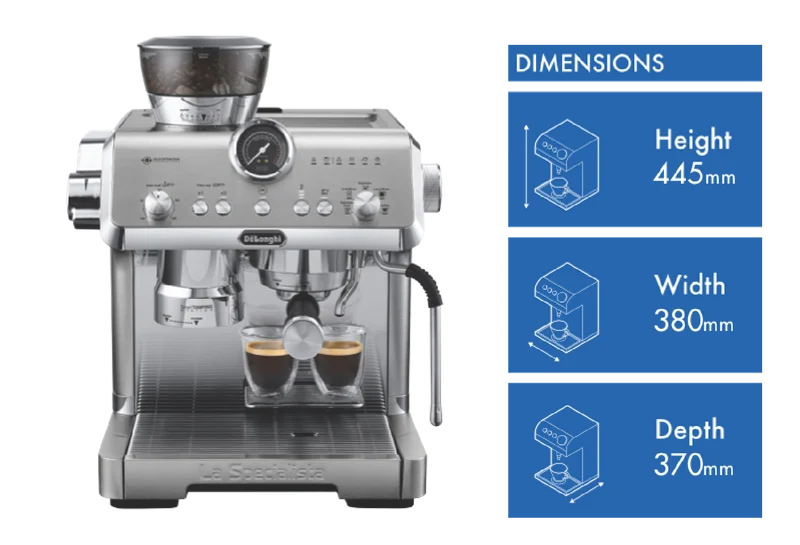 DeLonghi La Specialista Opera Manual Coffee Machine