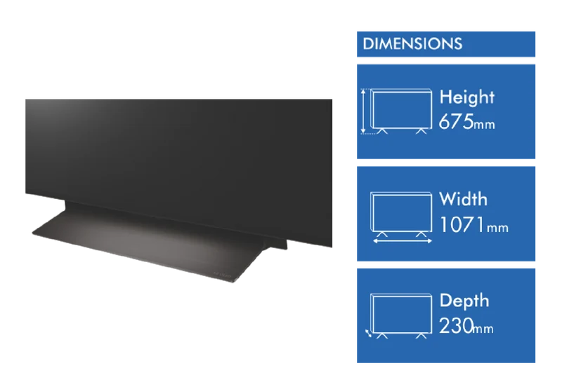 LG 48" OLED EVO C4 4K Smart TV 24