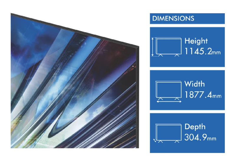 Samsung 85" QN900D 8K Neo QLED Smart TV 24