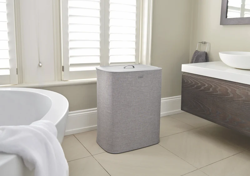Joseph Joseph Tota 90 Litre Laundry Separation Basket Grey