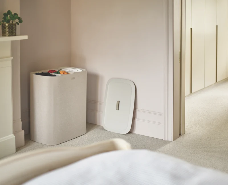 Joseph Joseph Tota Trio 90 Litre Laundry Separation Basket Ecru