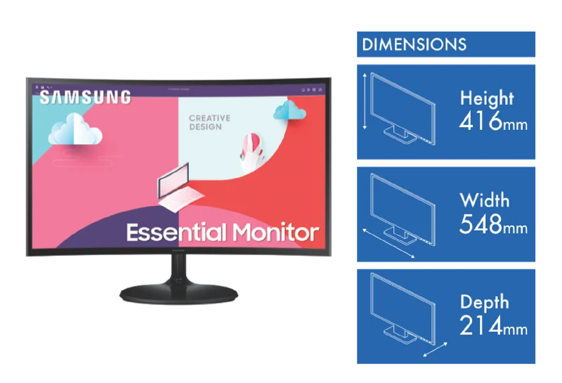 Samsung 24" Curved Monitor