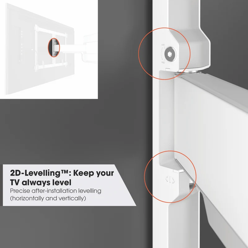 Vogels Ultra-Slim Elite Full Motion+ TV Wall Bracket - Large (40-77")