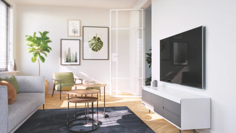 Vogels Fixed TV Wall Mount 32-77"