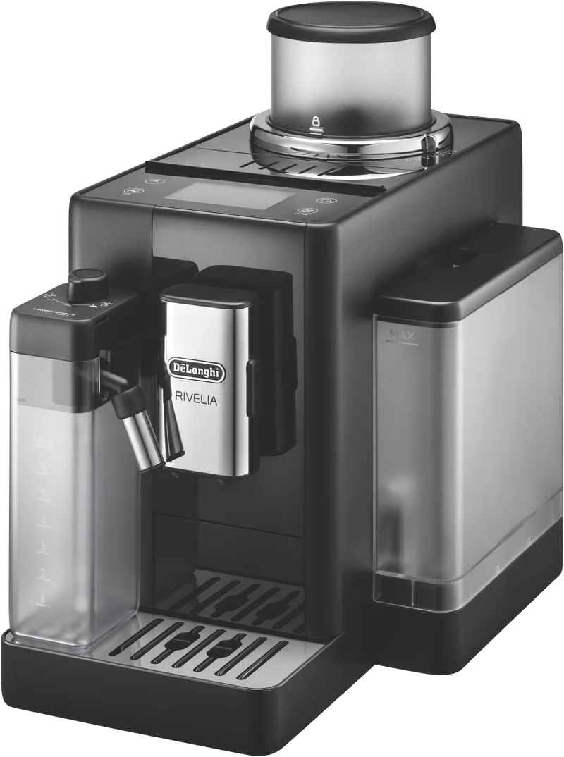 DeLonghi Rivelia Fully Automatic Coffee Machine Black