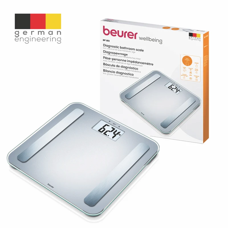 Beurer Digital Glass Body Fat Scale