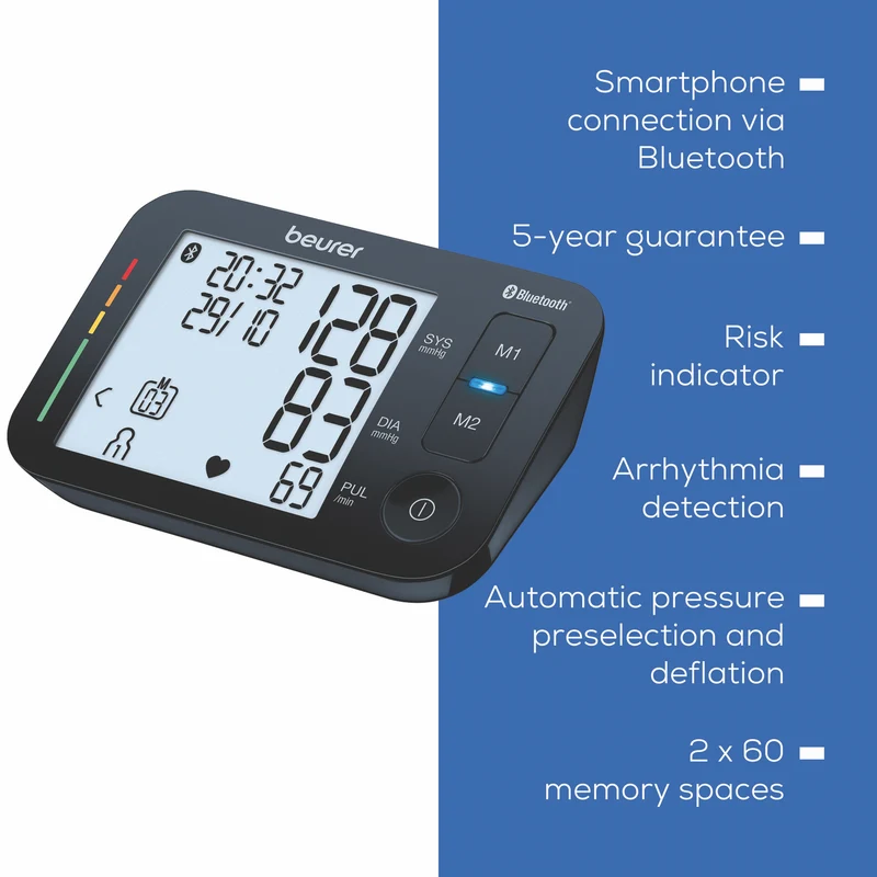 Beurer Bluetooth Upper Arm Blood Pressure Monitor