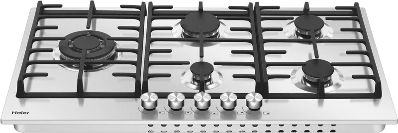 Haier 90cm Gas on Steel Cooktop