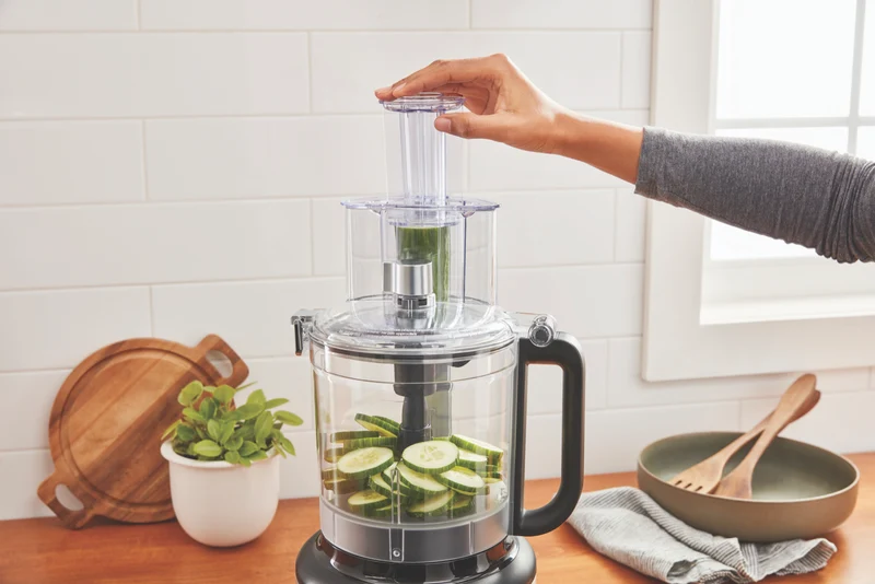 KitchenAid 13 Cup Food Processor Almond Cream