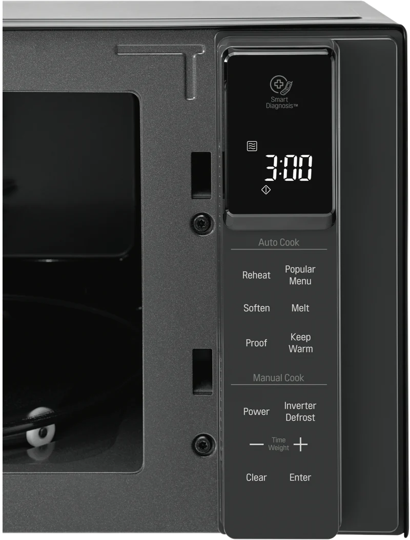 LG 25L 1000W NeoChef Smart Inverter Microwave Black