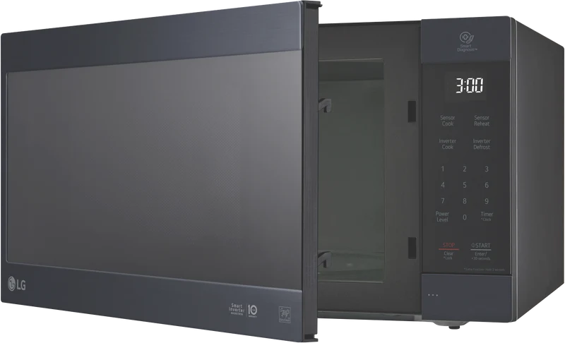 LG 56L 1200W NeoChef Smart Inverter Microwave Matte Black