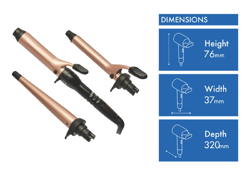 Remington 3 in 1 Curler