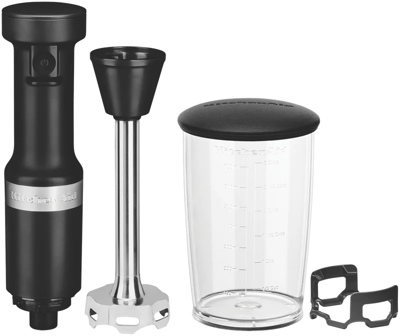 KitchenAid Corded Hand Blender - Matte Black
