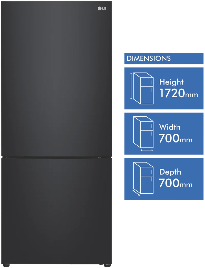 LG 420L Bottom Mount Refrigerator