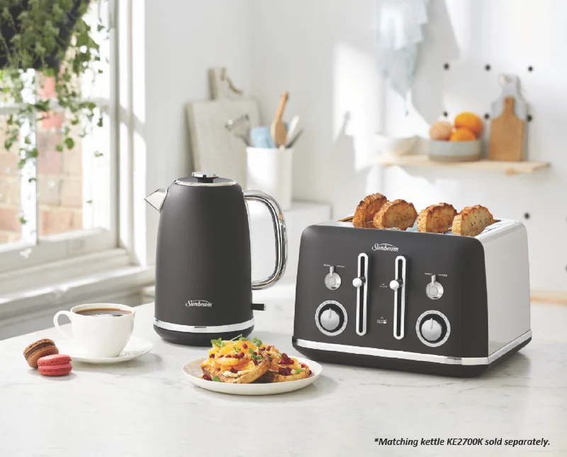 Sunbeam Alinea 4 Slice Toaster Black