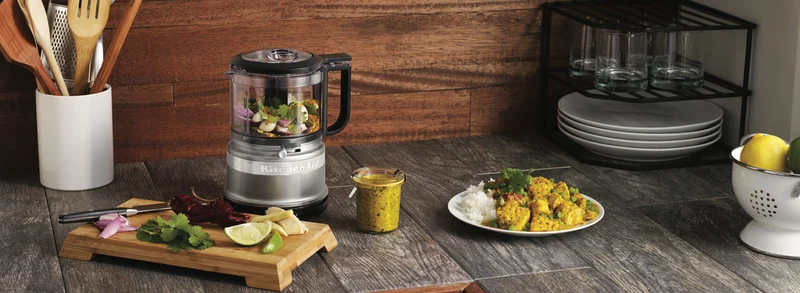 KitchenAid Mini 3.5 Cup Chopper Contour Silver