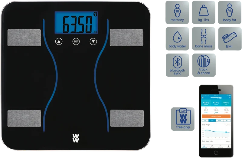 WW Body Analysis Bluetooth Diagnostic Scale