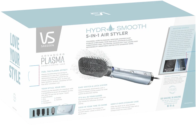 VS Sassoon Hydro Smooth 5-In-1 Air Styler