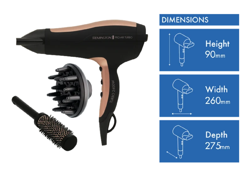 Remington Pro Air Turbo 2400W Hair Dryer