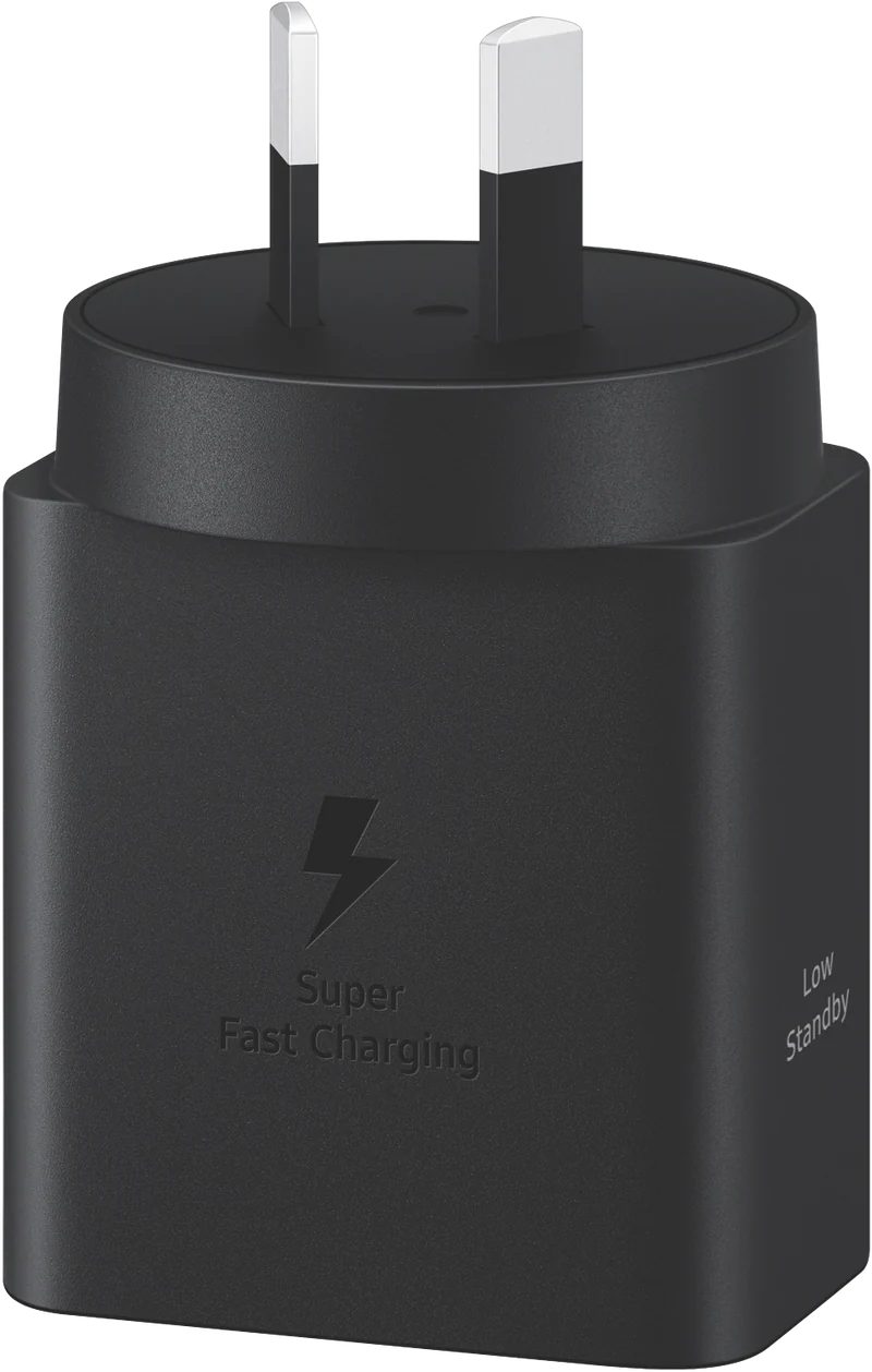 Samsung 45W Power Adaptor and USB-C TO USB-C Cable Black