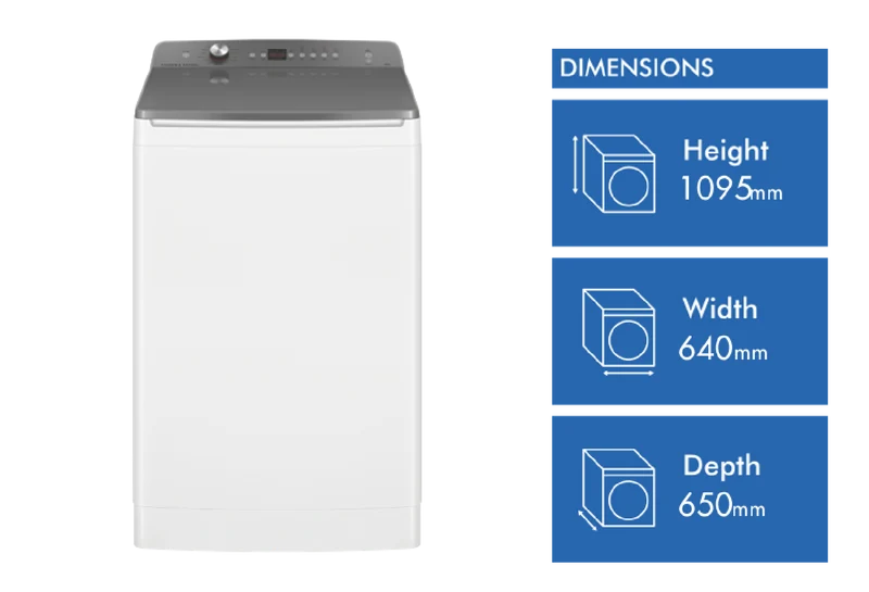 Fisher & Paykel 10kg Top Load Washer