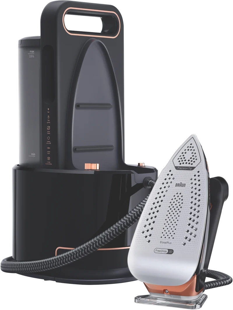 Braun Carestyle 9 Steam station Black Gold